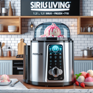 מכונת קרח ביתית - 1.2 ליטר Sirius Living Frozix-710