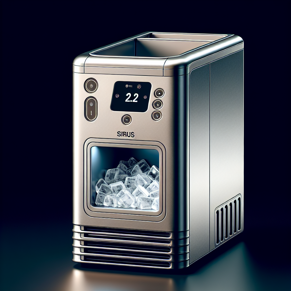 מכונת קרח ניידת בנפח 2.2 ליטר Sirius SMI-9