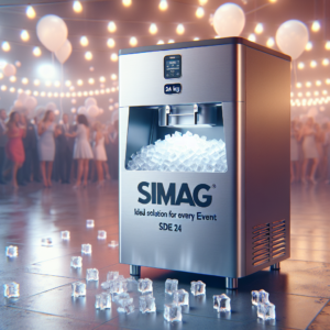 מכונת קרח 24 קʼג Simag SDE 24