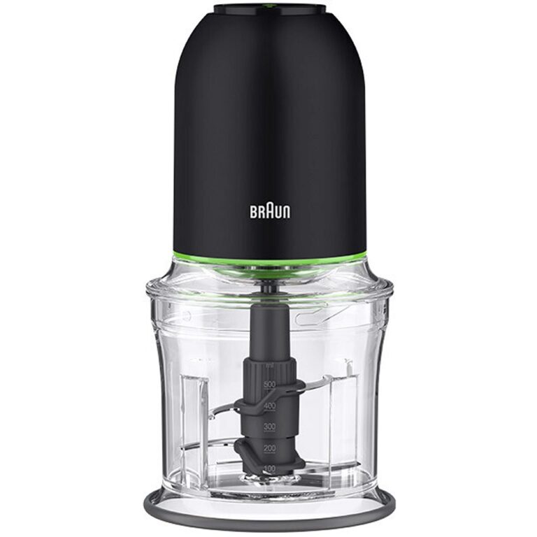 קוצץ מזון שחור Braun MultiPractic 3 CH3011BK עם מיכל של חצי ליטר